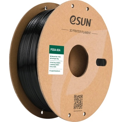 eSUN PEBA-90A Black - 1, 75 mm / 800 g (PEBA-90A175B08Y1)