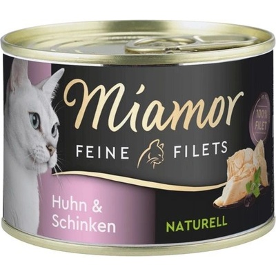 Miamor Feine Filets Naturell пиле и шунка 156 г
