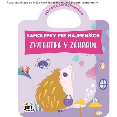 Samolepky pre najmenších zvieratká v záhrade