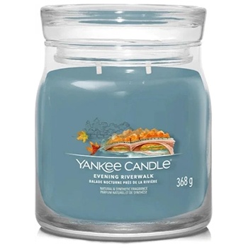 Yankee Candle Evening Riverwalk подписана свещ средна 368 гр
