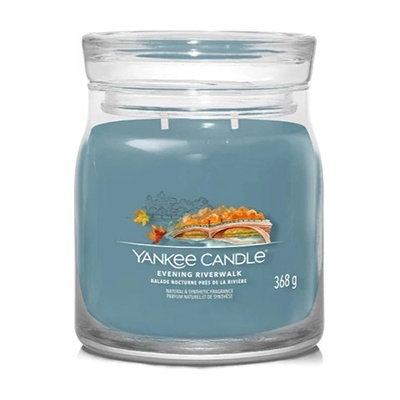 Yankee Candle Evening Riverwalk подписана свещ средна 368 гр