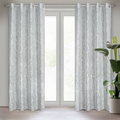 Takoy Závěs LIREN v eko stylu s ozdobnou vazbou 140 x 250 cm-HF-402431 | 140 x 250 cm