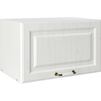 Matis Кухненски шкаф горен с една повдигаща врата rustic vh60/36 бял