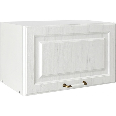 Matis Кухненски шкаф горен с една повдигаща врата rustic vh60/36 бял