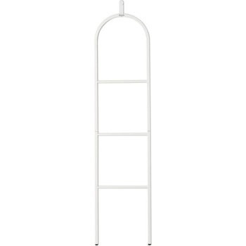 Brabantia Многофункционална закачалка за дрехи Brabantia Linn 1008928, 3 рафта, Овална част за закачане на сако, Устойчива на корозия, Бял (1008928)