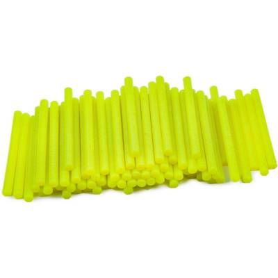 Náplně do tavné pistole žlutá s glitry (třpytivá) průměr 11mm, 1kg