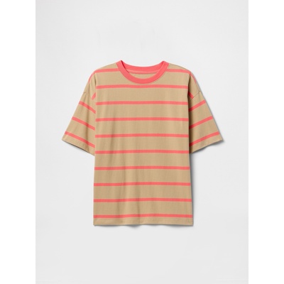 GAP Бебешка памучна тениска GAP GAP | Bezhov | Момчешки | 104/110