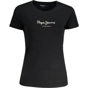 PEPE JEANS Дамска тениска с къс ръкав pepe jeans, Цвят Черен (pl505202newvirginia_ne999)