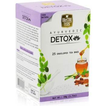 McCoy Teas Ajurvédský zelený detoxikační čaj 25 x 2 g