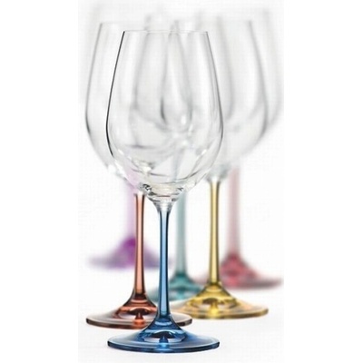 Crystalex Sklenice na víno VIOLA Spectrum 6 x 350 ml