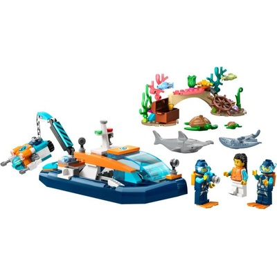 LEGO® City 60377 Průzkumná ponorka potápěčů