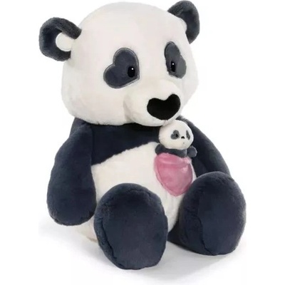 NICI Ници Грийн: Плюшена играчка панда с бебе - 40 см (62612)