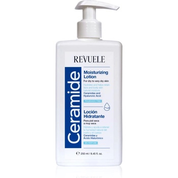 Revuele Ceramide Moisturizing Lotion хидратиращо мляко за тяло и лице за суха или много суха кожа 250ml