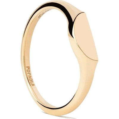 PDPaola pozlacený prsten Half Circle Mini AN01 C48