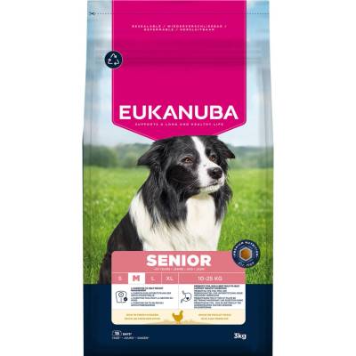 Eukanuba Premium Nutrition Senior Medium Breed kuracie 2 x 15 kg