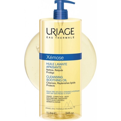 Uriage Xémose čistiaci olej na tvár a telo 1000 ml
