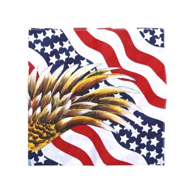 Šátek bandana Fosco USA Flag Eagle