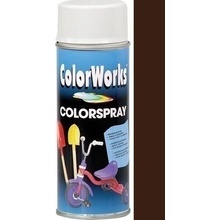 Colorworks 8017 čokoládově hnědá 400 ml