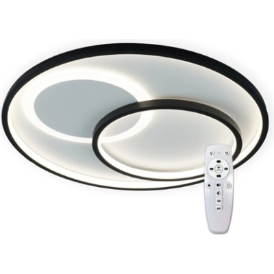 Mitea Lighting M205469 - LED плафон с дистанционно 2.4G, ф510мм, 2x20W, 3CCT 3000~6500K, 220~240V, черен (M205469)