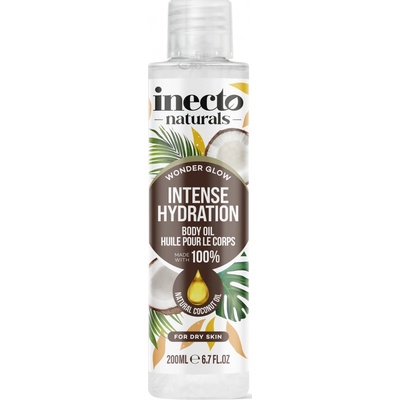 Inecto Naturals Coconut tělový olej s čistým kokosovým olejem 200 ml