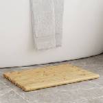 vidaXL Постелки за баня 2 бр 50x35 см бамбук (366456)