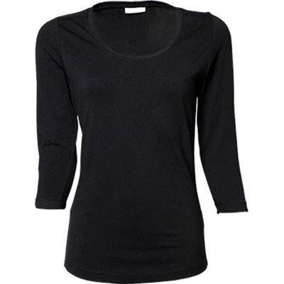 Tee Jays Dámské triko s 3/4 rukávem TJ460X Black