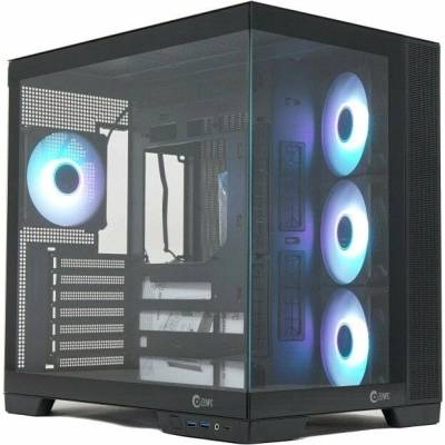 Zenpc Cube Black 4x Fander P12 PWM PST ARGB