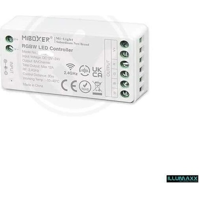 RF přijímač 038S, 12A k ovládání RGBW LED pásků