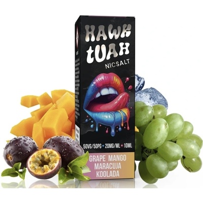 EXPRAN GmbH Hawk Tuah Salt Grape Mango Maracuja Koolada 10 ml 20 mg
