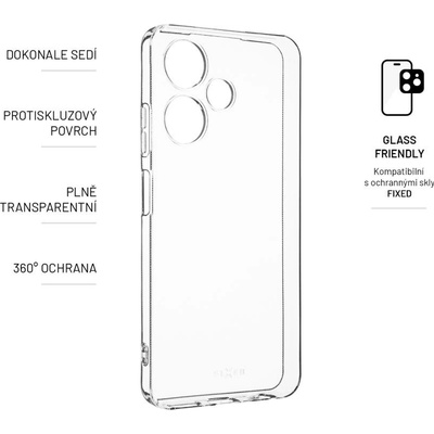 FIXED TPU gelové Infinix Hot 30i, čiré FIXTCC-1165