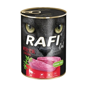 Rafi Cat Veal консерва за котки с телешко - 4.8кг
