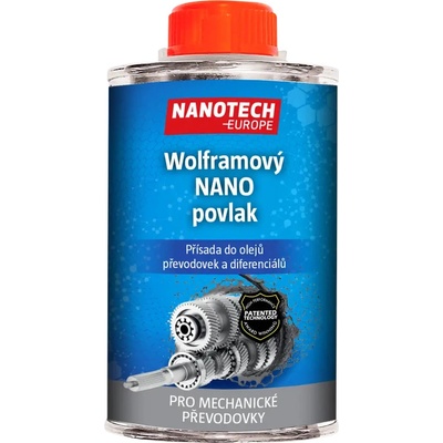 NANOTECH-EUROPE Wolframový NANO povlak - přísada do oleje MECHANICKÝCH PŘEVODOVEK a DIFERENCIÁLU 80 ml