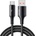 Essager USB-A към Type-C Кабел 120W за Бързо Зареждане и Пренос на Данни 1 м - Черен