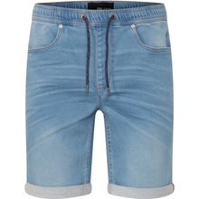 Blend DENIM JOGG SHORTS TWISTER FIT svetlomodrá