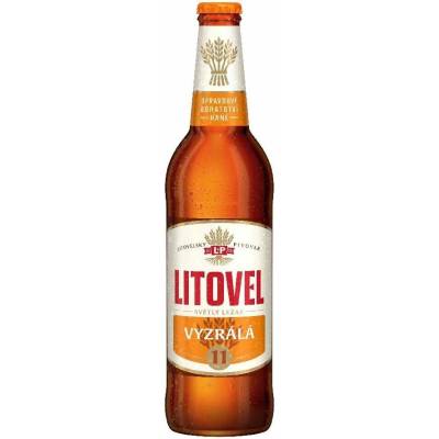 Litovel 11 VYZRÁLÁ světlý ležák 4,6% 0,5 l (sklo)