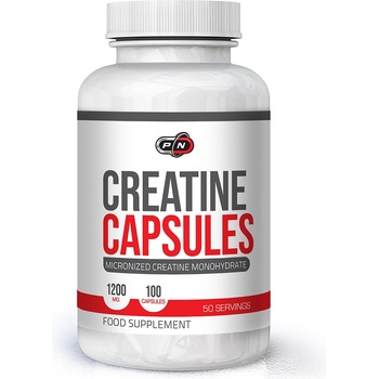 Pure Nutrition - CREATINE CAPSULES 1200 mg - 100 капсули Pure Nutrition - CREATINE CAPSULES 1200 mg