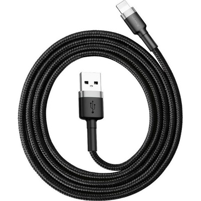 Baseus 0,5m, šedo-černý CALKLF-AG1 USB-A na Lightning