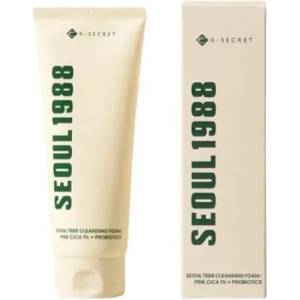 K-SECRET SEOUL 1988 Cleansing Foam Pine Cica 1% + Probiotics - Почистваща пяна за лице с центела и пробиотици 150мл