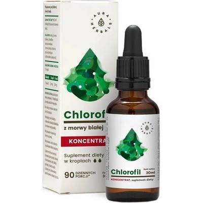 Aura Herbals Хлорофил, капки, 30 ml, Aura Herbals (10917 AH)