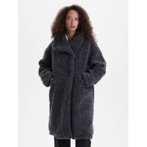 orsay Тъмносив дамски палто от изкуствена кожа ORSAY Orsay | Siv | ЖЕНИ | 36