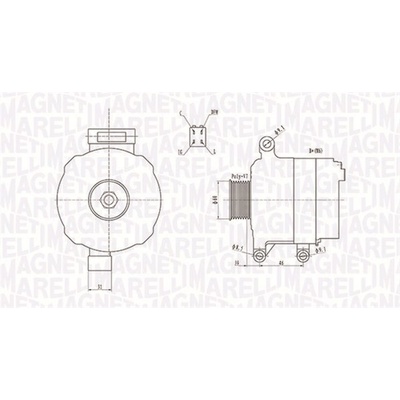 MAGNETI MARELLI generátor 063731728010