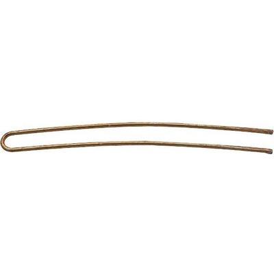 Zakřivená vlásenka Sibel 8,2 mm bronzová 8 ks 980000152