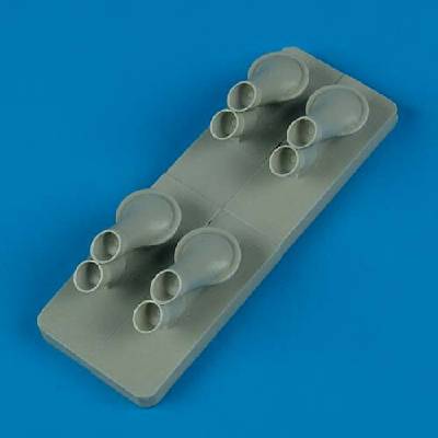 HASEGAWAG8N1 Renzan exhaust 1:72