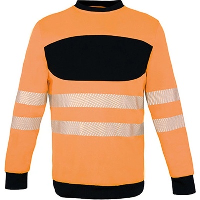 Korntex reflexná funkčná mikina KX1001 Signal Orange