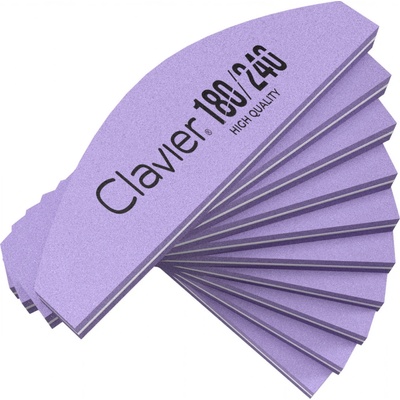 Clavier Mini leštička na nechty fialová 180/240
