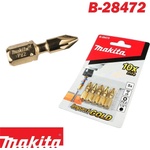 Makita Торсионни накрайници 25 мм, PZ2, 1/4", Makita B-28472 Impact Gold, 5 бр (B-28472)