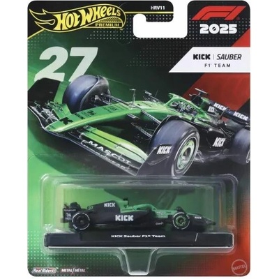 Mattel Hot Wheels: F1 autíčko Nico Hülkenberg Kick Sauber