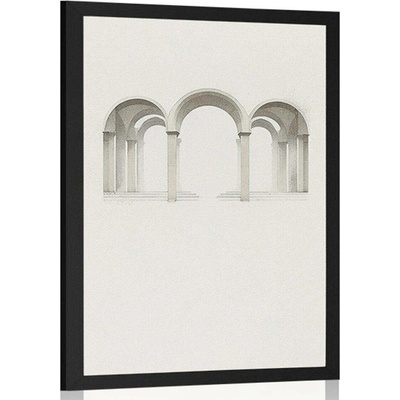 Plakát rustikální oblouky - 60x90 no frame