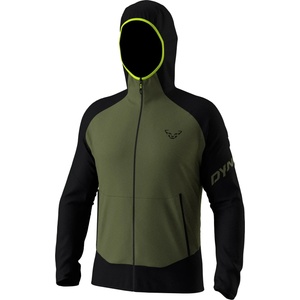 Dynafit Мъжко поларено яке Dynafit Transalper Light Polartec Hoody Fleece jacket - Black Out / Military Green - размер 50 (005-7107-0213)