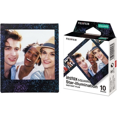 INSTAX - FUJIFILM Square film 10 ks Star illumination